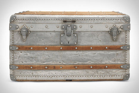 Louis Vuitton Aluminium Explorer Trunk Louis Vuitton Aluminium Explorer Trunk