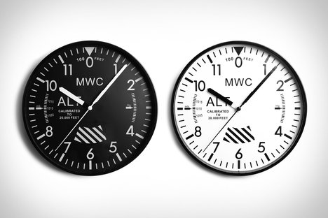 Military Altimeter Wall Clock Military Altimeter Wall Clock