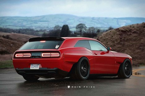 Rain Prisk Dodge Demon Shooting Brake Concept Rain Prisk Dodge Demon Shooting Brake Concept