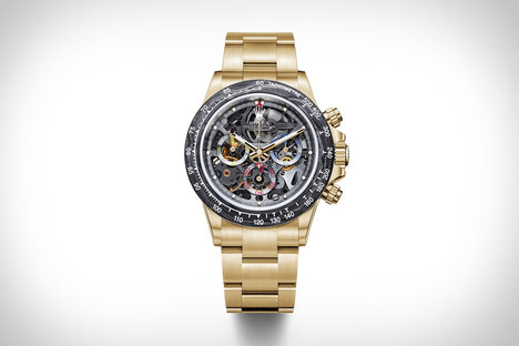Artisans de Geneve La Montoya Gold Rolex Daytona Watch Artisans de Geneve La Montoya Gold Rolex Daytona Watch