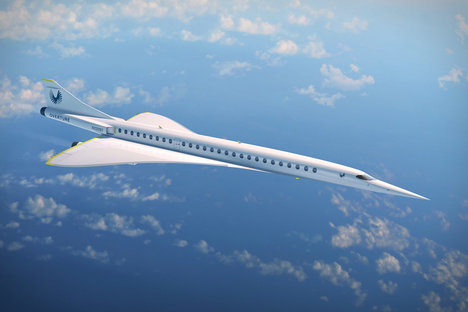 Boom Supersonic Passenger Airplane Boom Supersonic Passenger Airplane