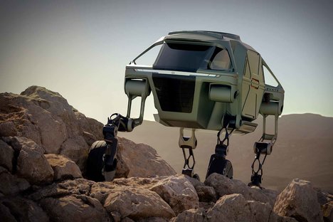 Hyundai Elevate Walking Car Concept Hyundai Elevate Walking Car Concept