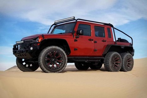 Jeep Wrangler Rubicon 6×6 SUV Jeep Wrangler Rubicon 6×6 SUV