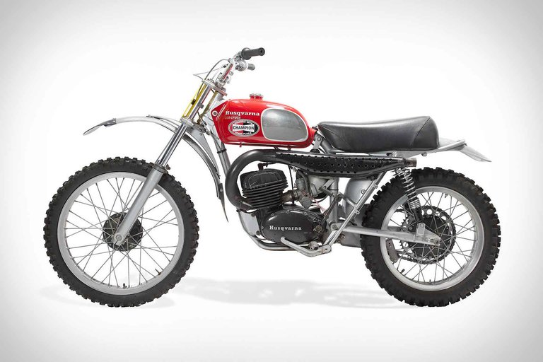 Steve McQueen's 1971 Husqvarna 250 Cross Motorcycle