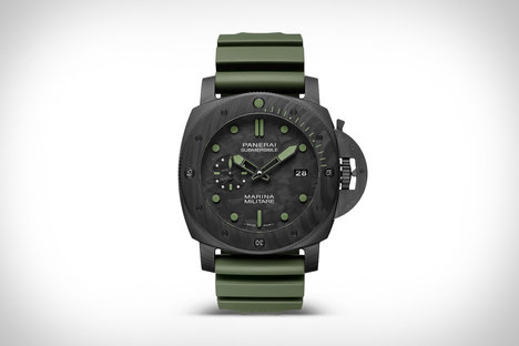 Panerai Submersible Marina Militare Carbotech LE Watch Panerai Submersible Marina Militare Carbotech LE Watch