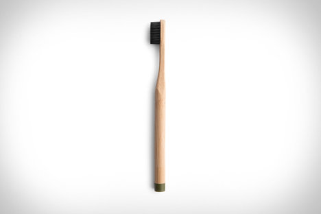 Ernest Supplies Charcoal Bristle Bamboo Toothbrush Ernest Supplies Charcoal Bristle Bamboo Toothbrush