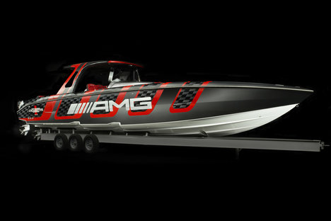 Cigarette Racing x Mercedes 41 AMG Carbon Edition Speedboat Cigarette Racing x Mercedes 41 AMG Carbon Edition Speedboat