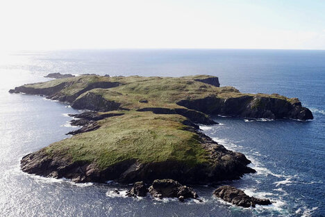 Deserted Irish Island Deserted Irish Island