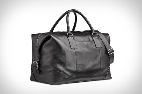 Moral Code Graham Leather Weekend Bag