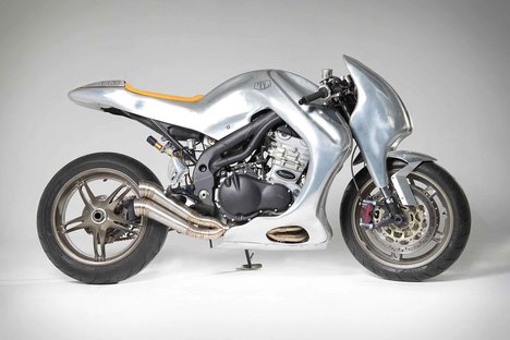 Metalbike Garage Triumph Speed Triple Motorcycle Metalbike Garage Triumph Speed Triple Motorcycle