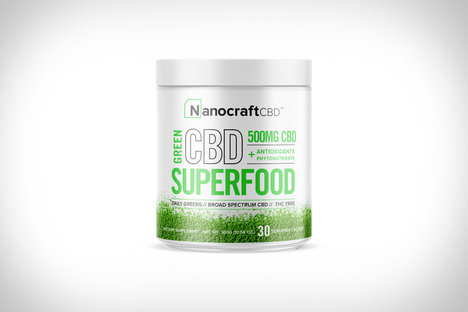 Nanocraft CBD Superfood Green Powder Nanocraft CBD Superfood Green Powder