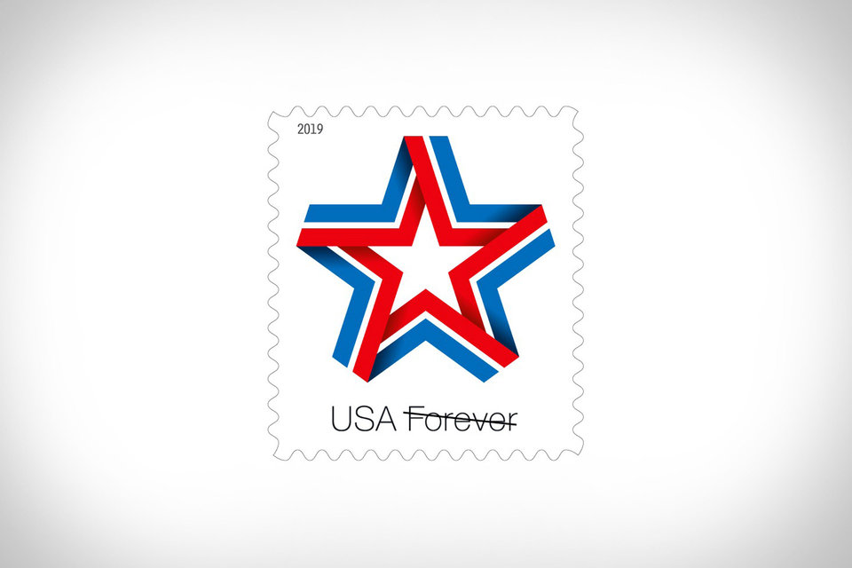 USPS Star Ribbon Forever Stamp Uncrate