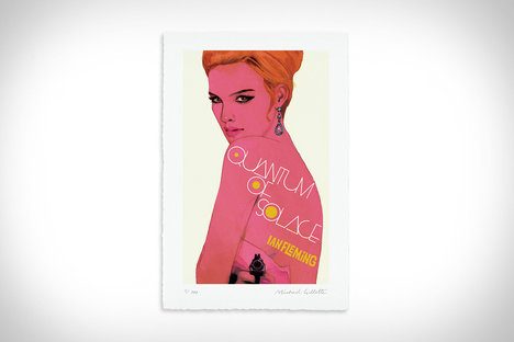 Quantum of Solace James Bond Print