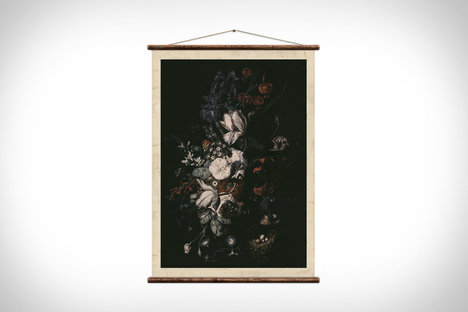 Flowers with Nest Print Flowers with Nest Print