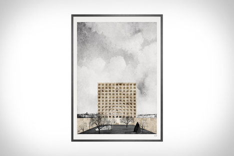 古根海姆赫尔辛基裱框印刷品