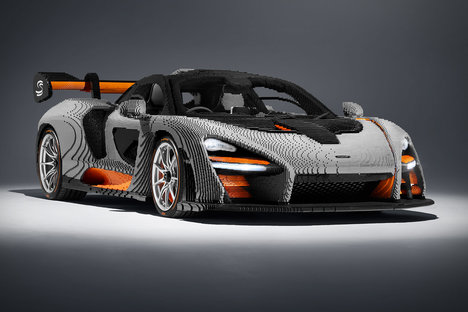Full-Scale LEGO McLaren Senna Full-Scale LEGO McLaren Senna