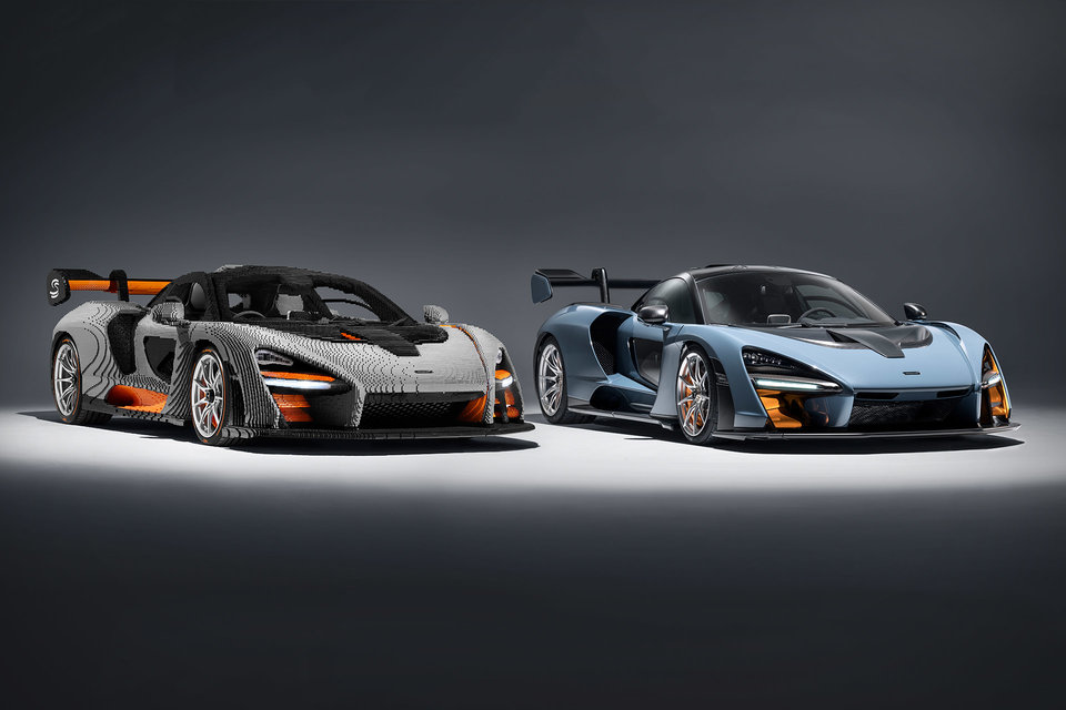 mclaren senna scale model