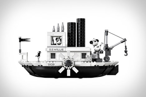 Lego Steamboat Willie Building Set Lego Steamboat Willie Building Set