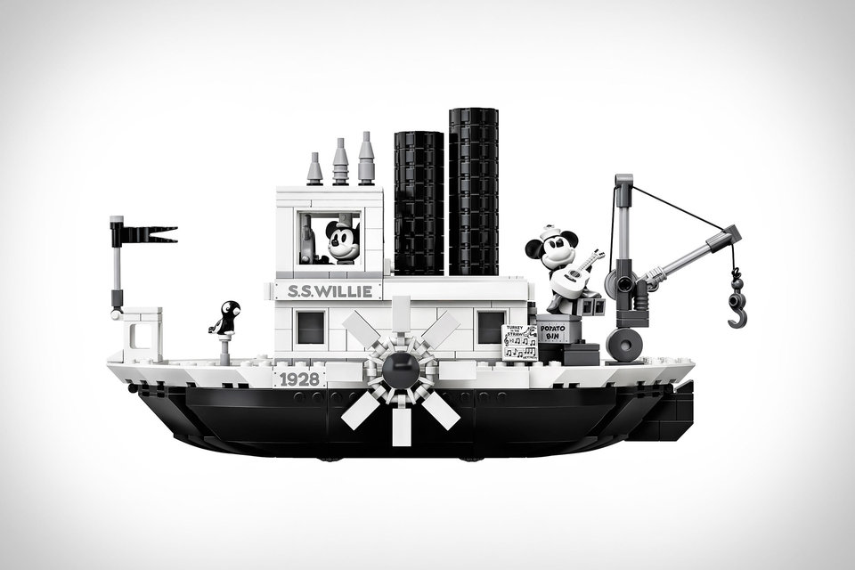 target steamboat willie lego