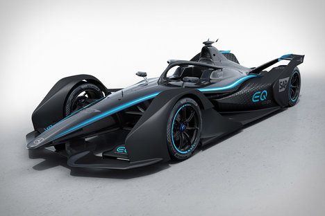 Mercedes-Benz Formula E Silver Arrow 01 Race Car
