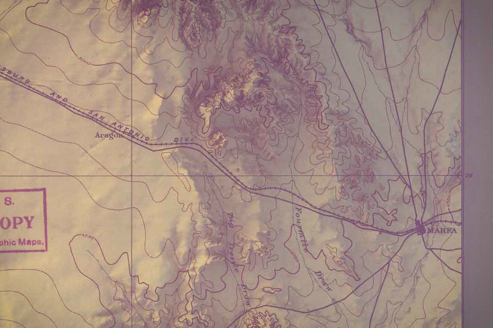 Marfa, Texas Print Uncrate