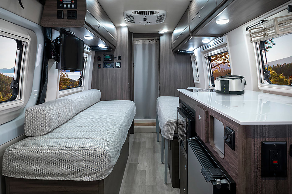 Winnebago Boldt Camper Van | Uncrate