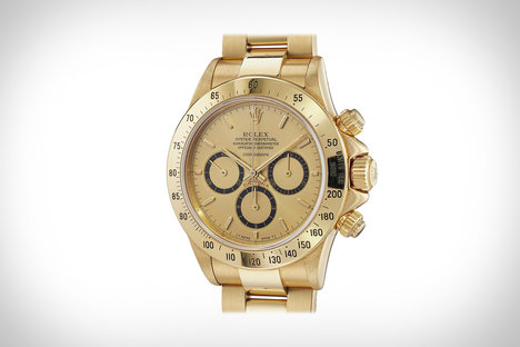 Ayrton Senna's Gold Rolex Daytona Watch