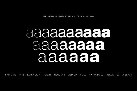 Helvetica Now Typeface Helvetica Now Typeface