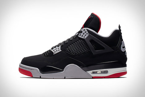 Nike Air Jordan IV Bred Sneakers Nike Air Jordan IV Bred Sneakers