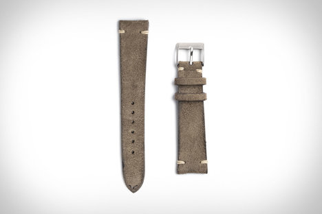 Grey Suede Watch Strap Grey Suede Watch Strap