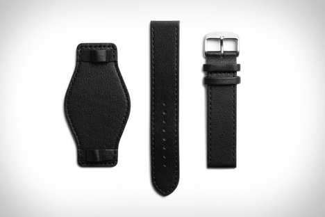 Luftwaffe Aviatorsレザーウォッチストラップ