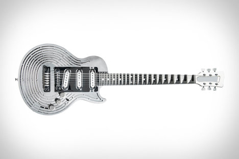 Sandvik 3D-Printed Smash-proof Guitar Sandvik 3D-Printed Smash-proof Guitar