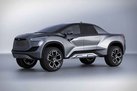 Tesla Pickup Truck Concept Tesla Pickup Truck Concept