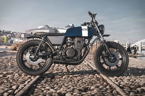 Panache Customs 1977 Yamaha XS 360 Motorcycle