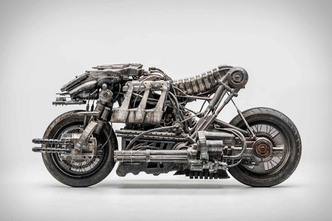 2017 Skynet Moto-Terminator Ducati Motorcycle 2017 Skynet Moto-Terminator Ducati Motorcycle