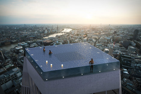 Infinity London 360-Degree Rooftop Pool Infinity London 360-Degree Rooftop Pool