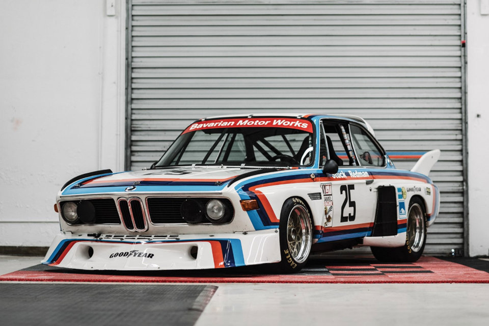 1974年BMW 3.5 CSL IMSAレースカー | Uncrate