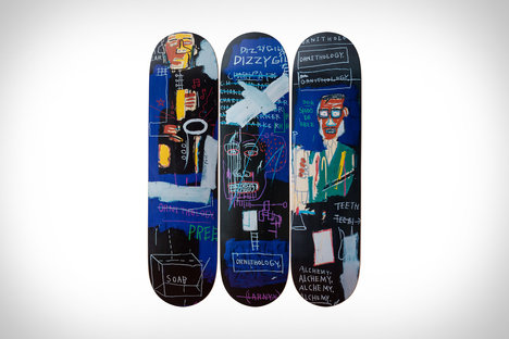 Skateroom x Jean-Michel Basquiat滑板