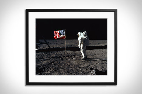 Apollo 11 Moonwalk Framed Print Apollo 11 Moonwalk Framed Print