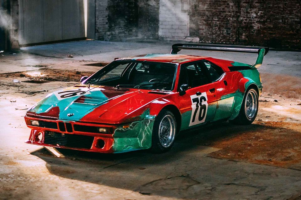 アンディウォーホルのBMW M1アートカー | Uncrate