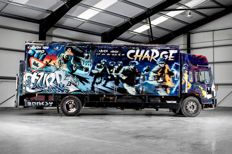 Banksy's Turbo Zone Truck