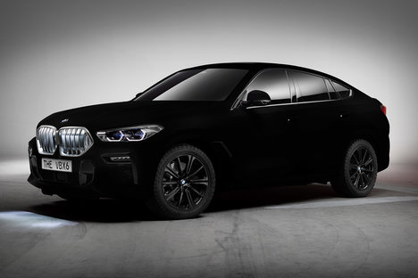 BMW Vantablack X6 SUV BMW Vantablack X6 SUV