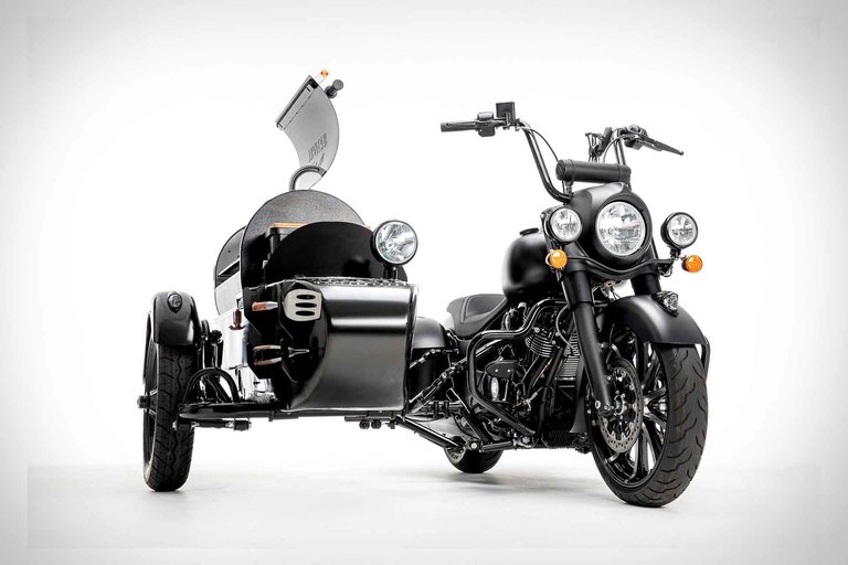 Indian x Traeger Wood-Fired Grill Motorcycle