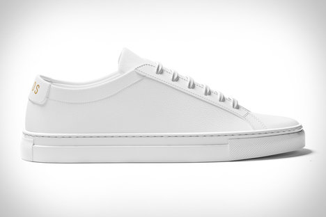 Sobos 405 Classic Low White Sneakers