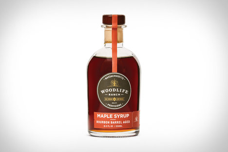 Woodlife Ranch Bourbon Barrel Aged Maple Syrup Woodlife Ranch Bourbon Barrel Aged Maple Syrup