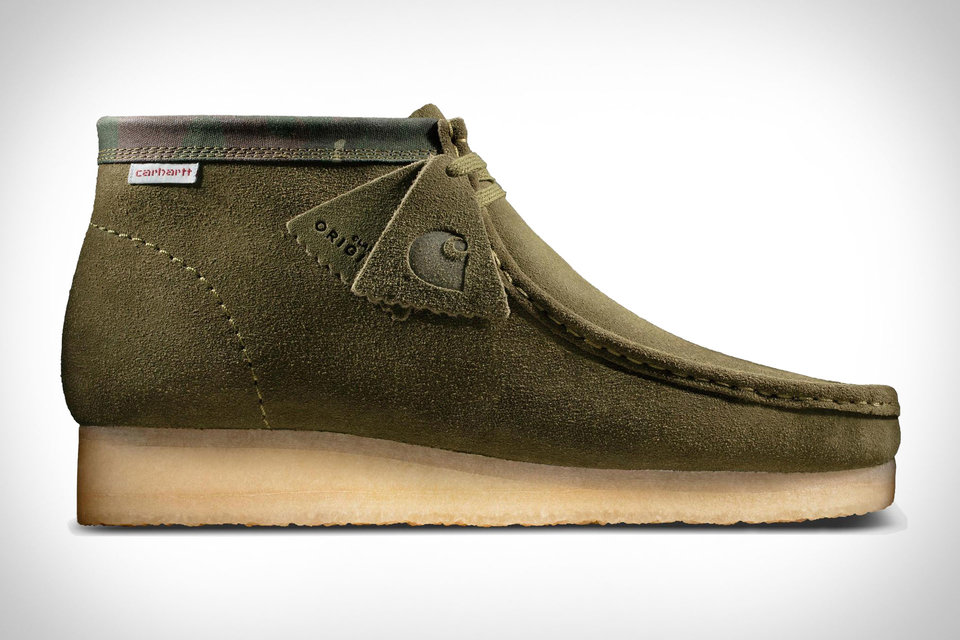 Clarks Originals x Carhartt WIP Wallabeeブーツ | Uncrate