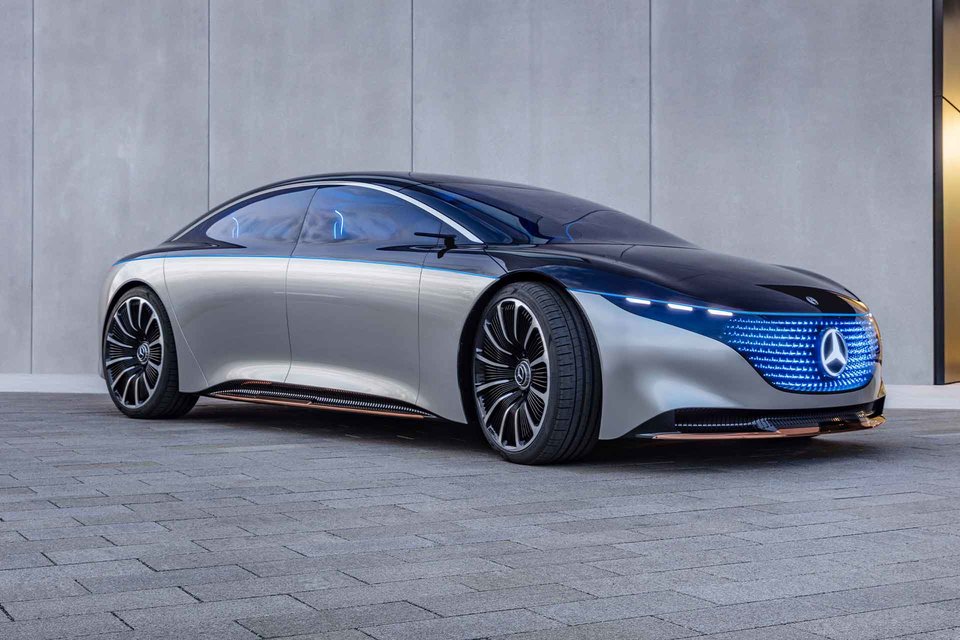 Mercedes-Benz Vision EQS Concept | Uncrate