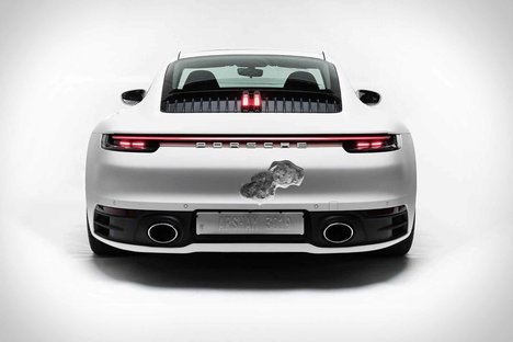 Daniel Arsham x Selfridges Eroded Porsche 911 Coupe Daniel Arsham x Selfridges Eroded Porsche 911 Coupe