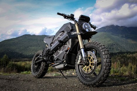 Droog Moto Silent Assassin E-Scrambler Motorcycle Droog Moto Silent Assassin E-Scrambler Motorcycle