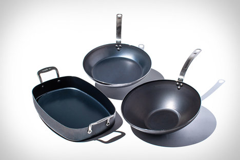 Hecho en kit de acero al carbono azul